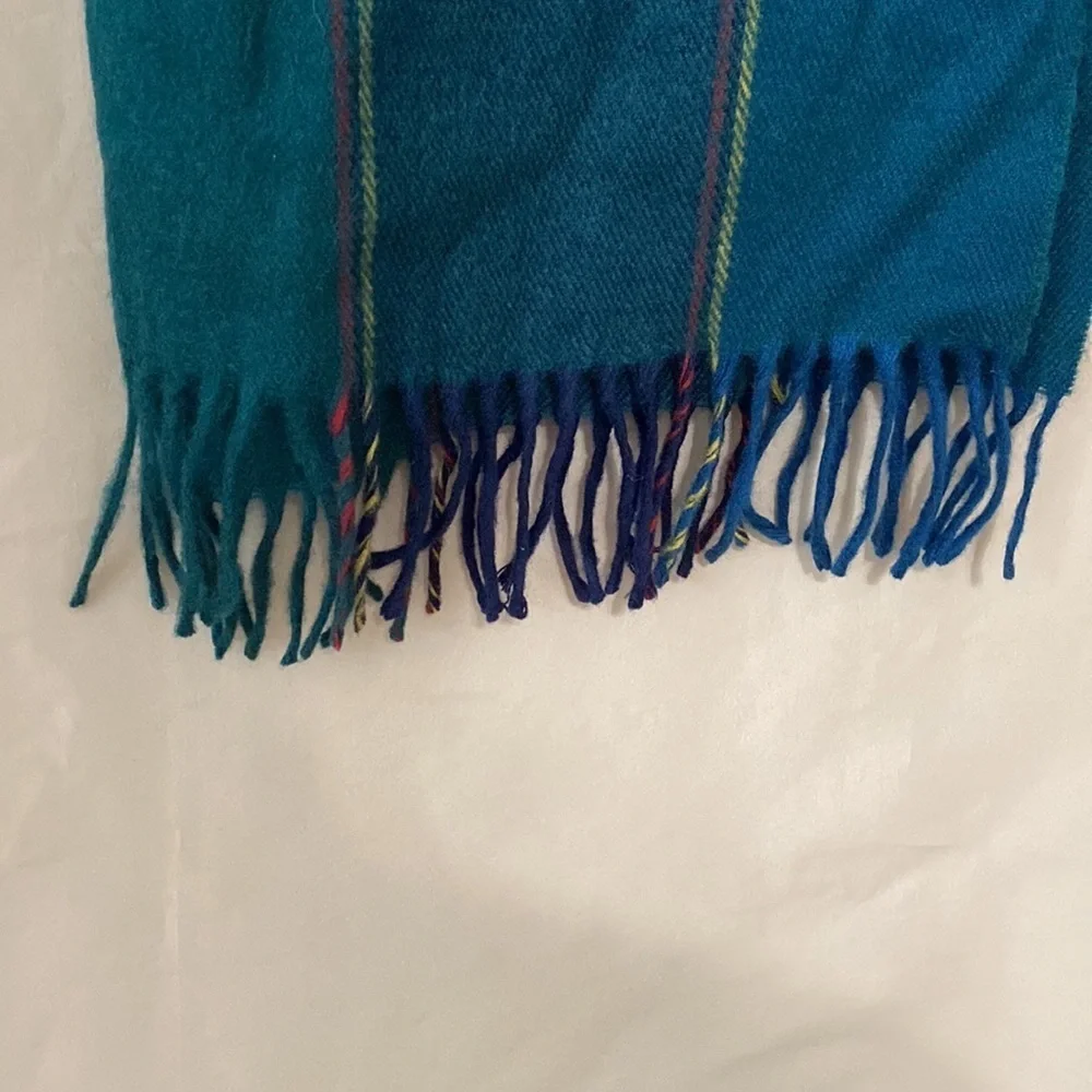 Acrylic Plaid Scarf